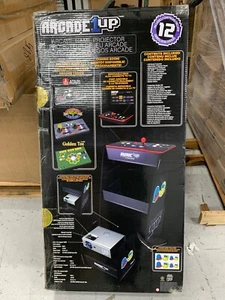 Arcade1Up Pac-Man Projector Arcade 12-in-1 with Standup Game Pedestal- NOB - Picture 1 of 3