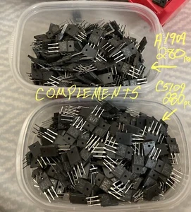 NOS (Lote de 560) Transistores hundidos de silicona C5101 y A1909 COMPLEMENTOS (280 cada uno) - Imagen 1 de 5