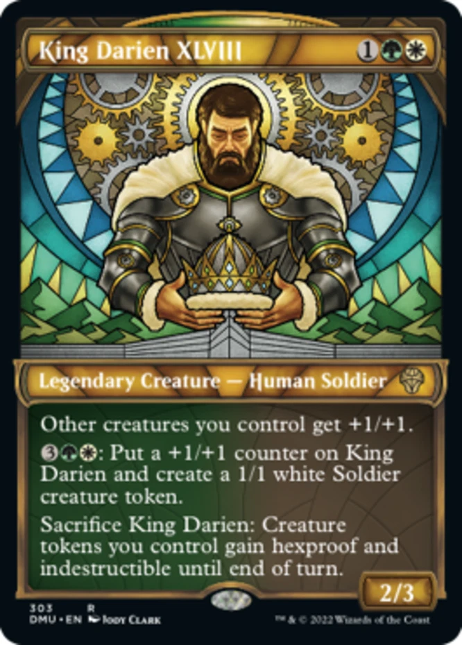 x1 King Darien XLVIII - Showcase R MTG Dominaria United M/NM, English - Image 1 of 1