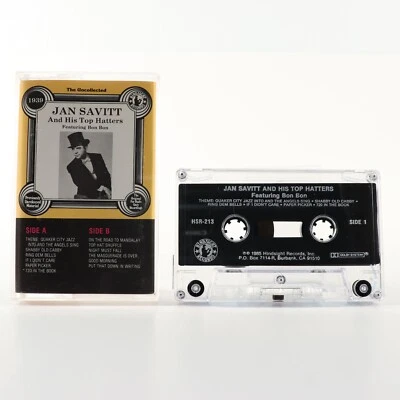 The Uncollected Jan Savitt and His Top Hatters (Cassette Tape, 1985) HSR-213 - Image 1 of 4
