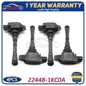 4x New For Nissan Juke Sentra 1.6L L4 2011-2017 22448-1KC0A Ignition Coils Packs - Picture 1 of 11