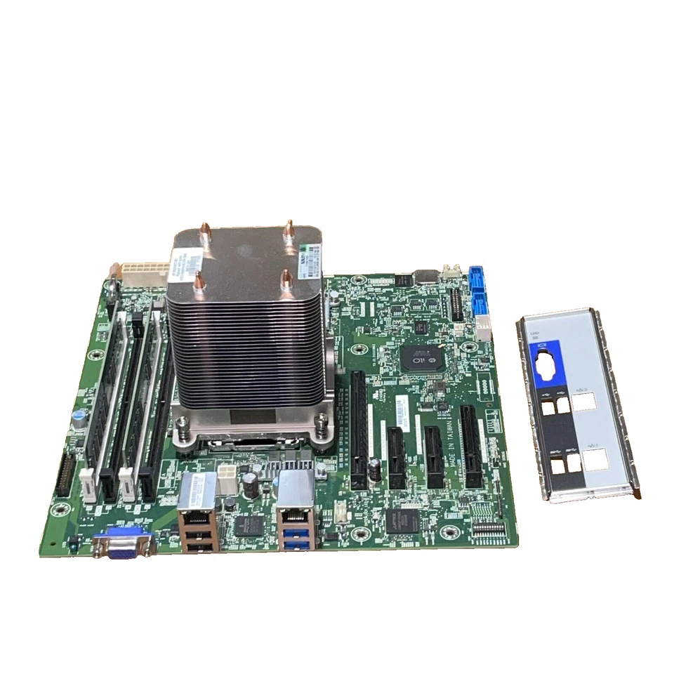 Bundle Mainboard HP ProLiant ML30 Gen9 822184-002 ( E3-1220V6 + 2x 8GB DDR4 Ram - Image 1 of 4