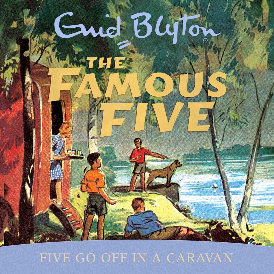The Famous Five - Five go off in a caravan by Enid Blyton - image 1 of 1