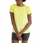 ID Ideology Women Yellow Short Sleeve Rapid Dry Active T-Shirt XS | S | XL | 2XL