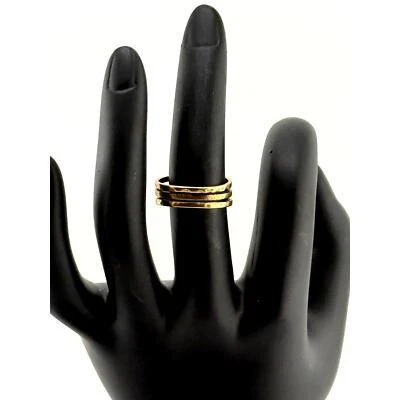 Anillo texturizado ajustable de latón Silpada KR Foto 1 de 2