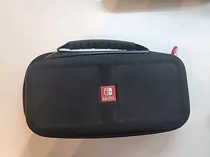 Genuine Nintendo Switch Carrying Hard Shell Zip Protective Case & Stand - Picture 1 of 2