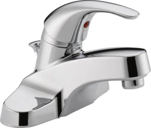 Peerless P188620LF-M Choice 1 mango 4 pulgadas Grifo de baño centrado, cromado - Imagen 1 de 7