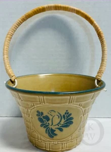*Vintage*Pfaltzgraff*Folk Art Pattern*Basket*Made in the USA*22059F - Picture 1 of 3