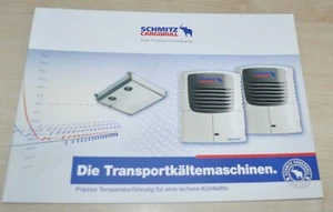 Schmitz Cargobull Refrigerator Range Trailer Compañía Camión Folleto Folleto DE - Imagen 1 de 9