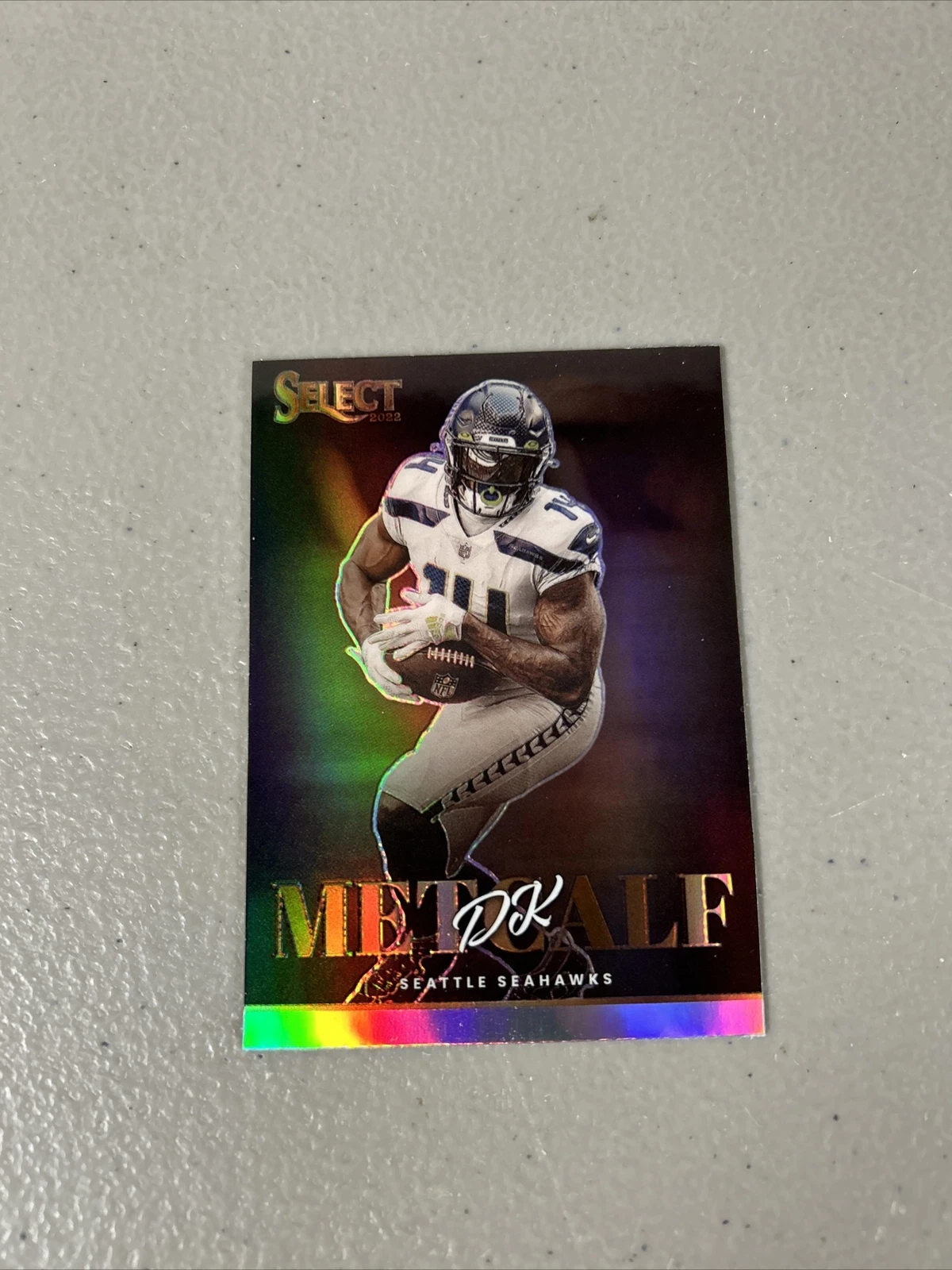 2022 Panini Select DK Metcalf Artistic Selections SSP Case Hit Prizm Rare #AS-11