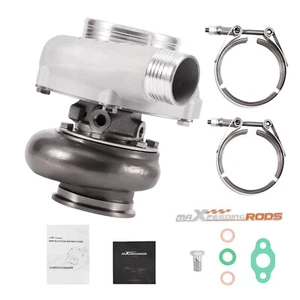 Billet Racing Turbocharger V-Band Flange A/R 0.63 .82 Wet Float Water&Oil Cooled - Picture 1 of 12