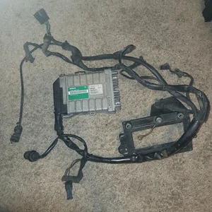 BMW K1100LT genuine injection control Motronic ECU & HARNESS - Picture 1 of 2