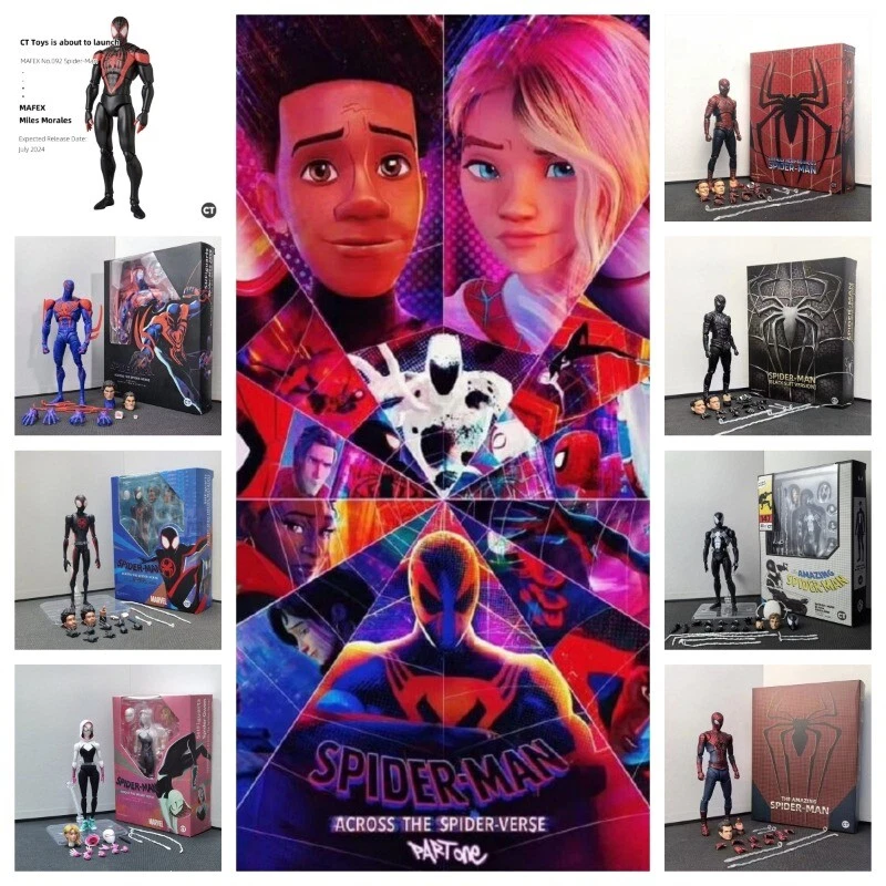 6"" S.H.Figuarts Spider-Man versión CT S.H.F. Figura de acción versión cómic. Juguetes Regalo Foto 1 de 4