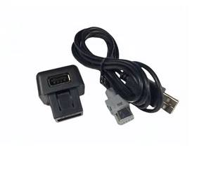 Presa USB Set Cavi per Peugeot 207 307 408 508 4007 Citroen C2 C4 C5 RD45 RD43 - Foto 1 di 2