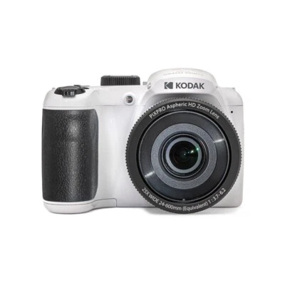 Kodak Pixpro AZ255 16MP, 25x Optical Zoom Astro-Zoom Bridge Camera - White - Image 1 of 4