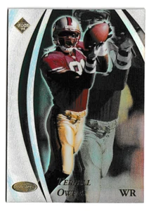 TERRELL OWENS 1998 COLLECTORS EDGE MASTERS FOOTBALL HOLOGOLD 49ERS # 07/10 - Picture 1 of 2
