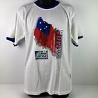 Vintage IRB Rugby World Cup 2003 Collection Samoa Supporters T-Shirt Mens M