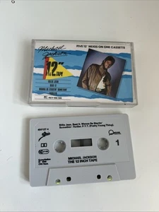 Michael Jackson – The 12" Tape (Five 12" Mixes On One Cassette Tape) Ex Cond - Picture 1 of 6