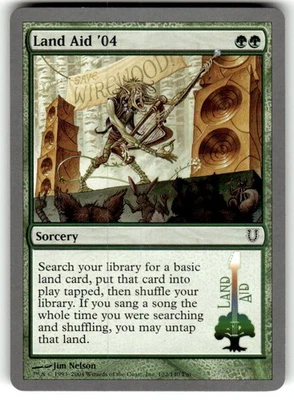 Land Aid '04 Unhinged Regular MTG - Image 1 of 2