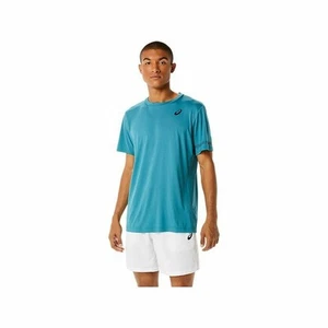 Camiseta de Manga Corta Hombre Asics Court Azul - Imagen 1 de 7