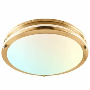 Luxrite 14 Inch LED Flush Mount Light 5 Color Option Dimmable 18W 1440 Lumens - Picture 1 of 7