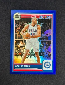 2023-24 Panini NBA Hoops Premium Nicolas Batum Blue PRIZM /120 #30 76ers - Picture 1 of 2
