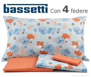 Completo lenzuolo MATRIMONIALE Bassetti Art. ROMANTIC FLOWER Var.C1 - con 4 fede - Foto 1 di 1