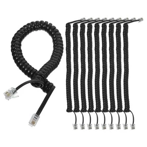 10 Pcs Mobilteilersatzkabel Telefonverlängerungskabel Für Festnetz - Zdjęcie 1 z 12