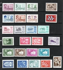 ARGENTINIEN POSTFRISCH 1960 SÄTZE AUSWAHL - Bild 1 von 1