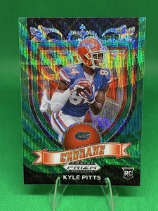 2021 Prizm Draft Picks Kyle Pitts RC Crusade Green Wave Gators Falcons #167 - Bild 1 von 2