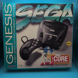 Consola Sega Genesis 3 Core System - Negra - Caja abierta completa - Imagen 1 de 15