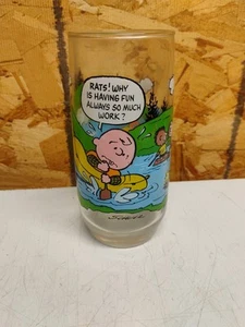 McDonalds Camp Snoopy Sammlung Glas - Ratten! Warum macht Spaß - Bild 1 von 5