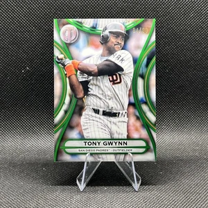2025 Topps Tribute Green Parallel #5 Tony Gwynn/99 San Diego Padres Salón de la fama - Imagen 1 de 2