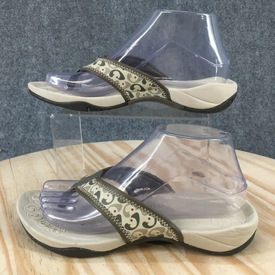 Sandalias de tanga Columbia para mujer 6 Sun Goddess beige sin cordones cómodas BL4275-160 Foto 1 de 4