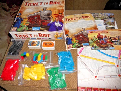 Ticket to Ride Cross-Country Train Adventure Board Game – Complete Set.. - Image 1 of 4