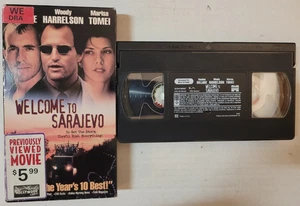 📼 VINTAGE 📼Welcome To Sarajevo 📼 (VHS, 1997) 📼 Former Rental 📼 TESTED 📼 - Imagen 1 de 2