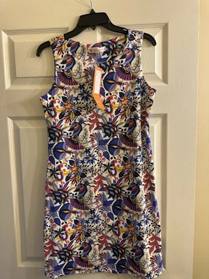 Новый с Ярлыками Jude Connally колибри мульти оболочка платье средний $178 - Изображение 1 из 4