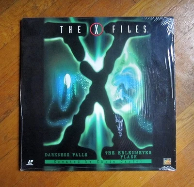 The X Files TV Show Episodes Darkness Falls and Erlenmeyer Flask Laserdisc 1994 - Image 1 of 2