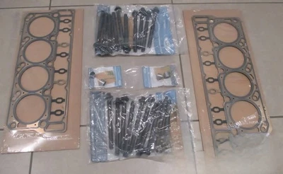 Par de juntas de cabeza Ford originales OEM con pernos para 08-10 Ford 6,4 L 8C3Z-6051-B Foto 1 de 3