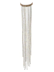 SELTENE Maison Martin Margiela Strass Halskette mit Staubbeutel BRANDNEU - Bild 1 von 10