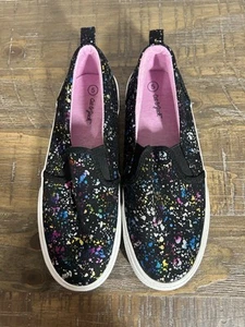 Cat & Jack Girls Sariah Slip On Sneakers | Big Girls Size Size 5 - Picture 1 of 7