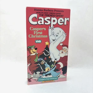 Casper’s First Christmas (VHS, 1987) Friendly Ghost, Kids Klassics - Yogi Bear - Picture 1 of 5