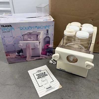 TAKKA Pasta and Dough Machine X1000 in Great Shape With Instructions Made In USA - Image 1 of 4