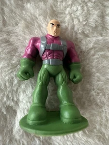 LEX LUTHOR DC Comic MINI Action Figure /Cake Topper Approx. 1 3/4" H - Picture 1 of 4