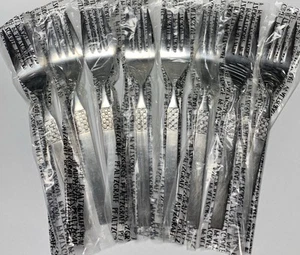 Oxford Hall Stainless Flatware Japan Salad Forks (set of 8) - Picture 1 of 5