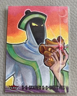 2025 Fleer Scooby-Doo S-S-Scared S-S-Sketches 1/1 “GHOST OF ZEN TUO” Kat Janda - Image 1 of 4
