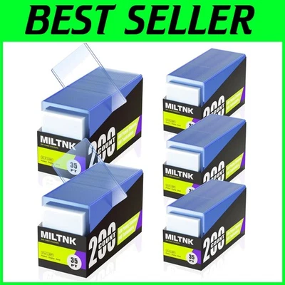 PVC Card Sleeves Set - Toploaders for Trading Cards - Image 1 of 4