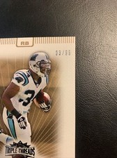 BFF 2007  Topps Triple threads /99 Gold #50 DeAngelo Williams Carolina panthers￼