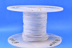 Carlisle 18 AWG 500' 1-Conductor Mil-Spec Wire Nickel Plate PTFE M25038/3-18-9 - Picture 1 of 4