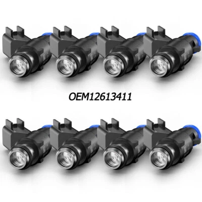 8PCS OEM Fuel Injectors 12613411 For 2010-2013 2014 GMC Yukon XL 1500 5.3L V8 — 第 1/4 张图片